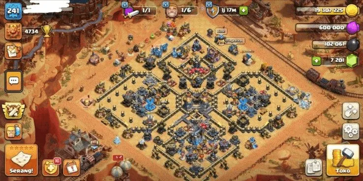  COC561 TH 18 GG Max Heroes Pets Spells Siege Machines Strong Layout High Trophies Ready War Troops (G)